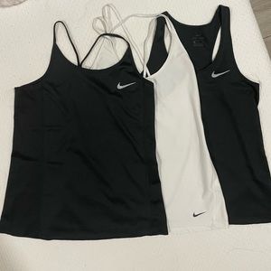 White Nike Tank Top